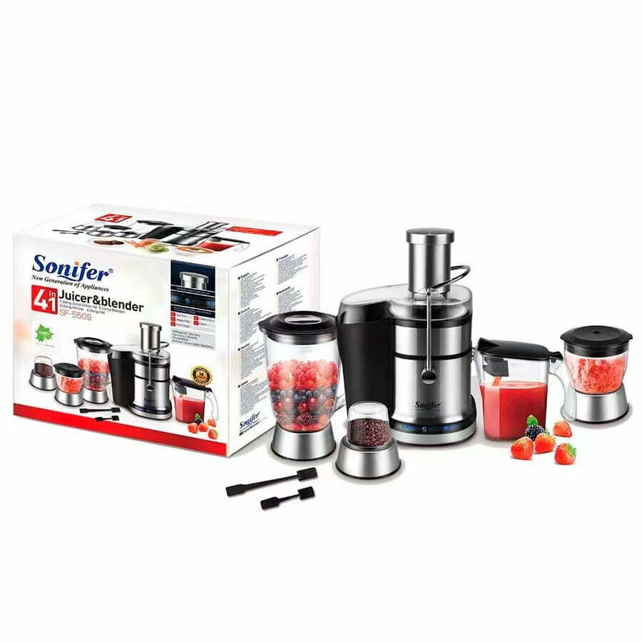 Sonifer Sf Stainless Steel Multi Functional Glass Grinder Chopper