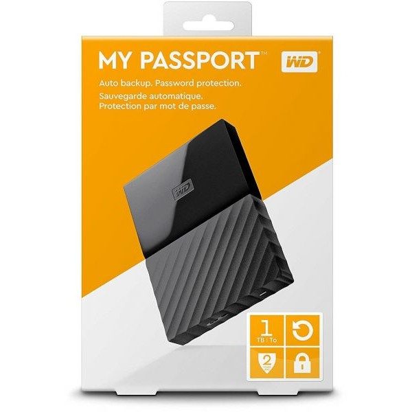 Portable Hard Drive | Western Digital (WD) - My Passport - 1 TB 1