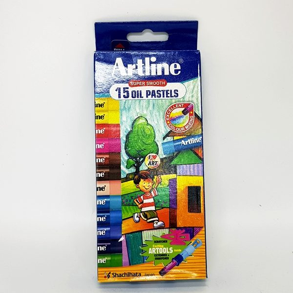 Oil Pastels 15 Shades - Artline 1