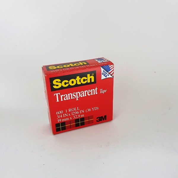 لاصق شفاف- نوعية SCOTCH - مقاس 3/4"- 36 ياردة 2