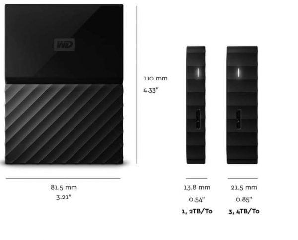 Portable Hard Drive | Western Digital (WD) - My Passport - 2TB 1