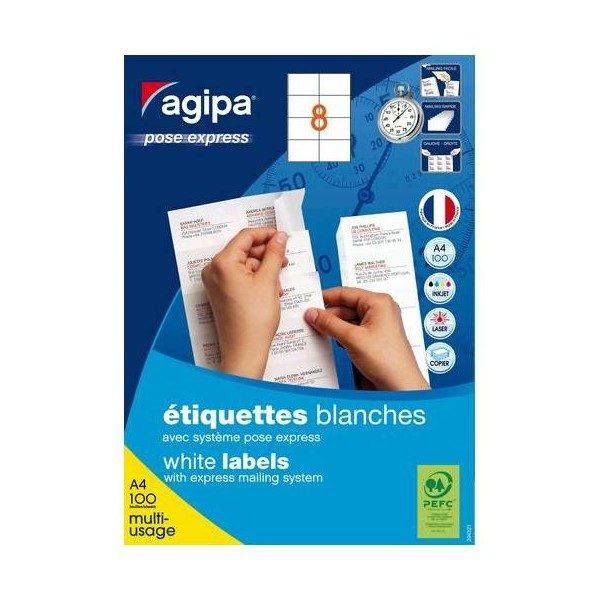 MULTIPURPOSE LABEL , AGIPA 210×297 ,A4, 100Sheet 1