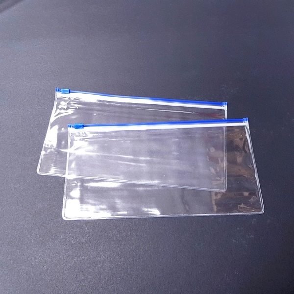 Clear Zipper Bags With Zipper Closure, A6 Size , PVC 2