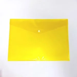 حافظة بلاستيك شفافة- مغلق بزر كبس - الباكت 12 حافظة 2