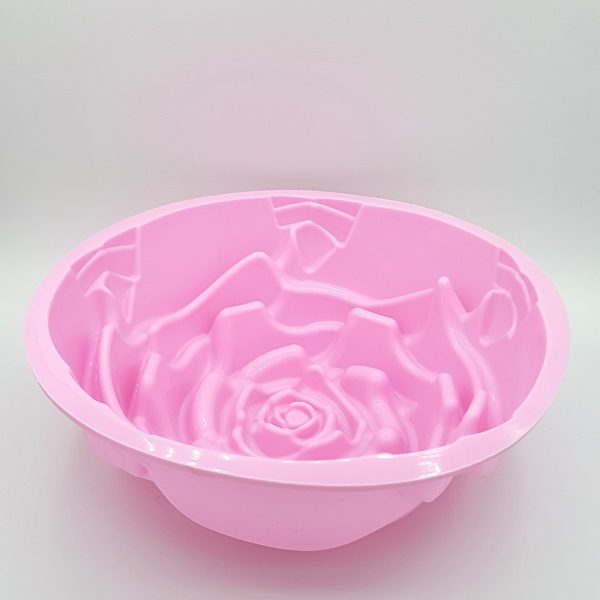 Birthday Silicone Cake Mould - 3D mold - large flowery mold 1