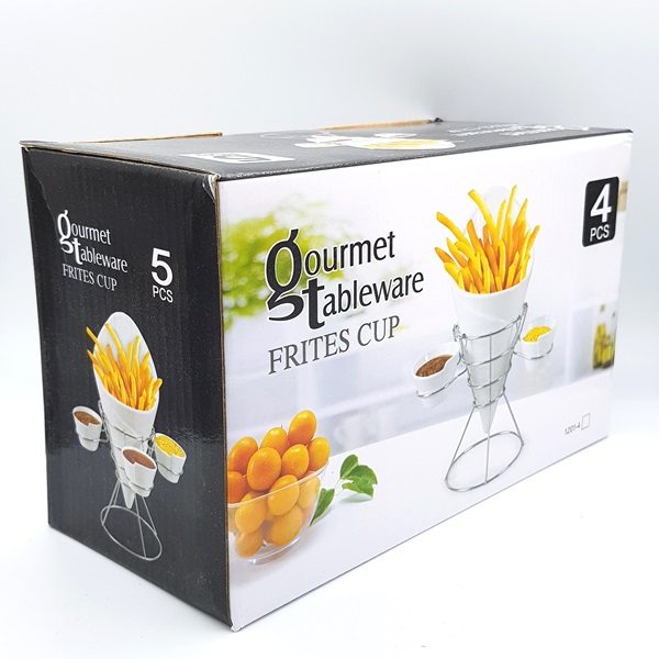 Gourmet Tableware Frites Cup - 4pcs 1