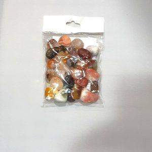 لوازم اشغال يدوية- احجار ديكور ملونة بألوان طبيعية 3