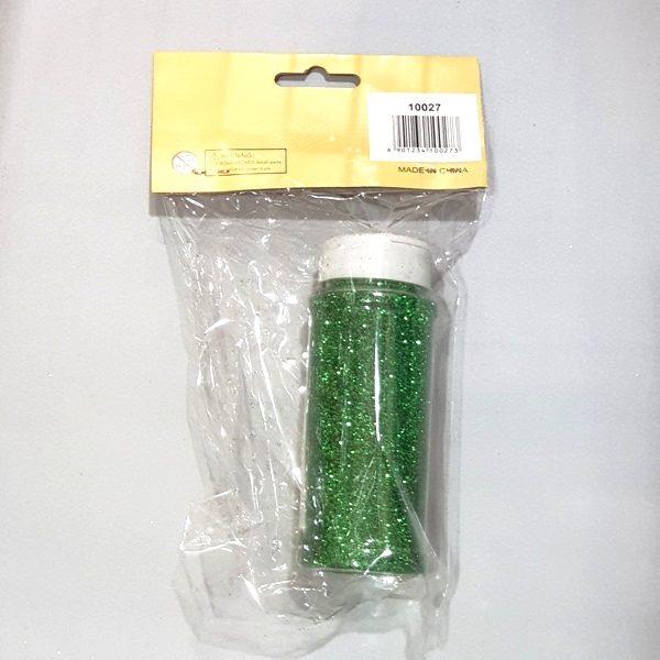 Handicraft Glitter large green 1