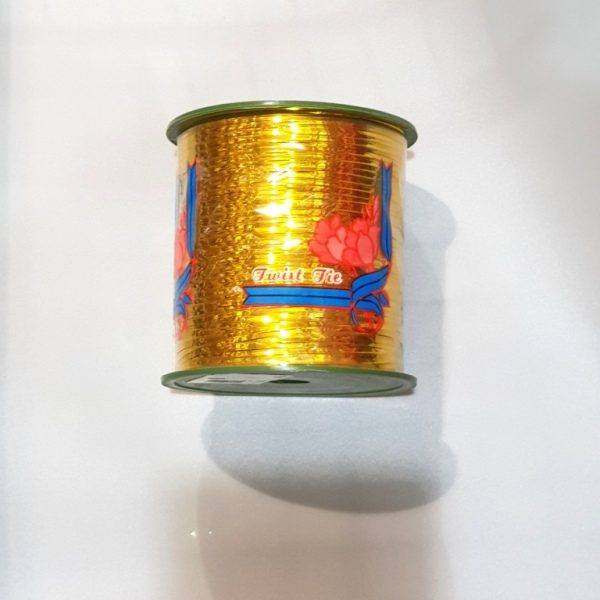 wire hook for gifts and decoration - golden color 1