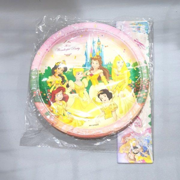 Disney Princess paper dishes - 12 dish 1