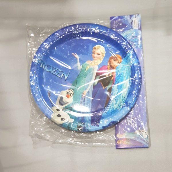 Disney Frozen paper dishes - 12 pcs 1