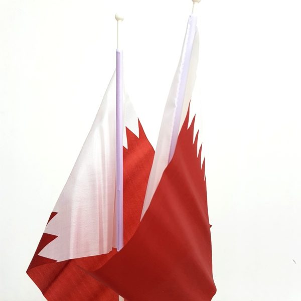 Small Qatar flag for hand - National day gifts 3