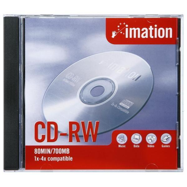 CD RW IMATION 700MB - 1PCS 1