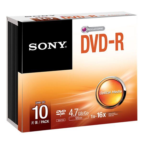 DVD SONY 4.7G - 10 PACK 1