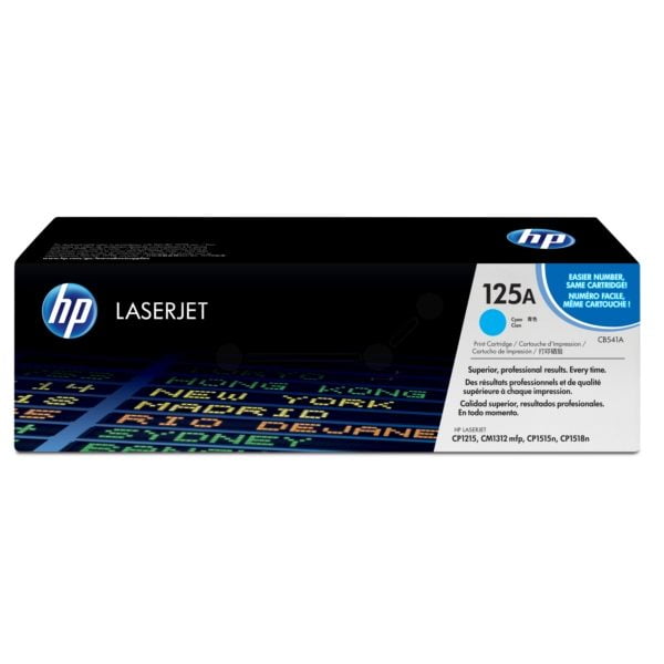 حبر طابعة HP 128A Laser Toner اللون سماوى -ازرق 1