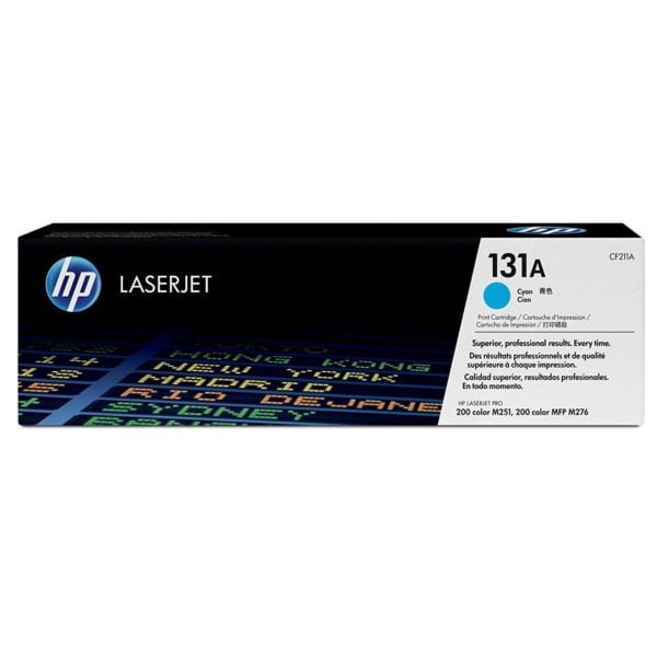 HP 131A Cyan Original LaserJet Toner Cartridge (CF211A) 1