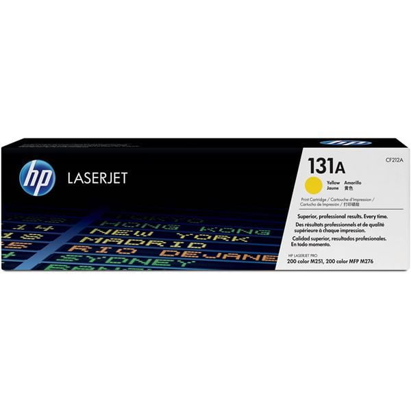 HP 131A Yellow Original LaserJet Toner Cartridge (CF212A) 1