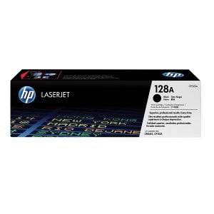 HP 128A Black Original LaserJet Toner Cartridge (CE320A) 8 HP 128A Black Original LaserJet Toner Cartridge (CE320A) 4