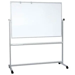 DOUBLE SIDED WHITEBOARD - 90×120 CM - WITH REVOLVING STAND 5