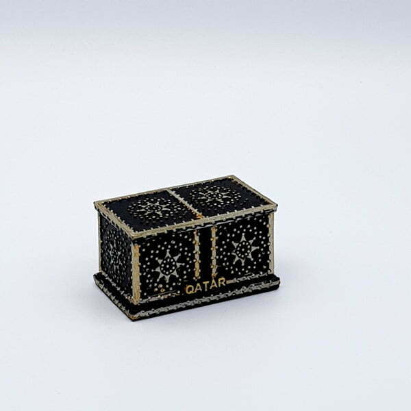مجسم صندوق تراثي صغير - هدايا تذكارية قطر - Image 2