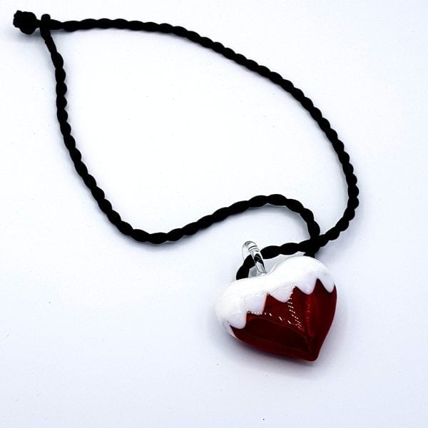 Necklaces with Qatar in Heart - Qatar Souvenirs 2