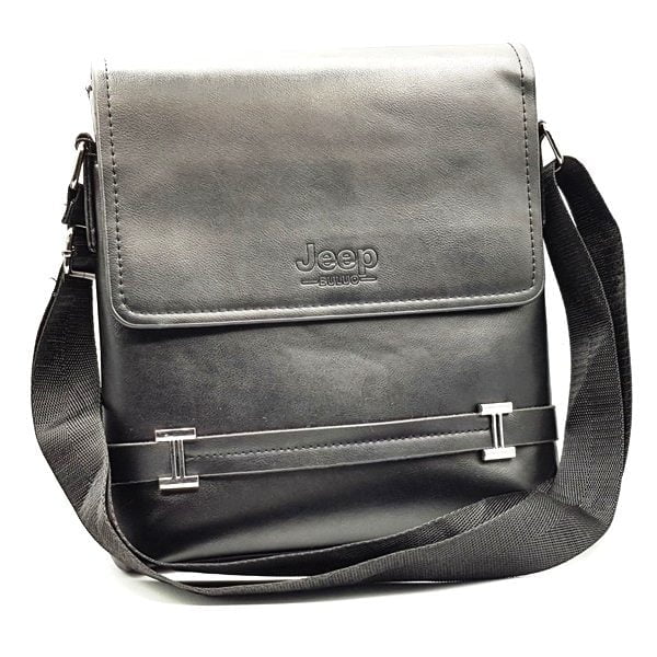 Black Cross Shoulder Bag Leather Jeep » Online