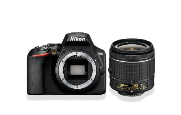 NIKON Camera D3500 + lens AF-P DX 18–55 VR 3