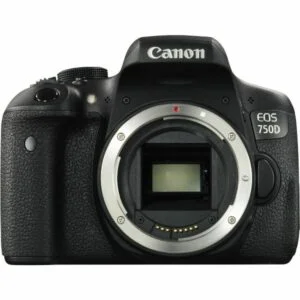 Canon EOS 750D - 24.2 MP, SLR Camera, Black, 18 - 55mm IS STM Kit 1 كاميرا كانون EOS 750D