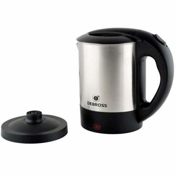 Debross 1 Litre Stainless Steel Electric Kettle,1350W- DK1803 1