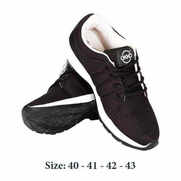 Sport Shoes For Men Black Color Okko Bronze Qa Online