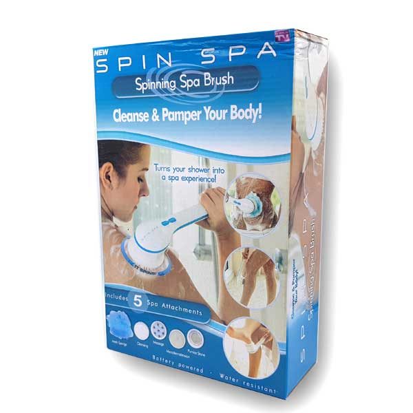 Spin Spa Body Brush with 5 Attachments 3