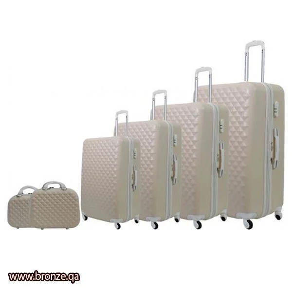 Set Of Trolley Bags by Morano -3 Pcs With Beauty Case, Light Pink, 6688  price in UAE | Amazon UAE | kanbkam