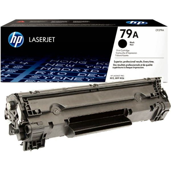 HP 79A Black Original LaserJet Toner Cartridge CF279A / 279A 1