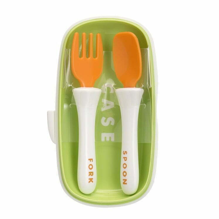 baby spoon with case