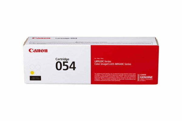 Canon Genuine Toner Cartridge 054 Yellow 1