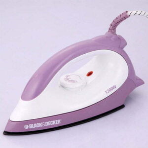 Black+Decker 1300W Dry Iron with Overheat Protection - Pink - F1500-B5 10 Black+Decker 1300W Dry Iron with Overheat Protection - Pink - F1500-B5 13