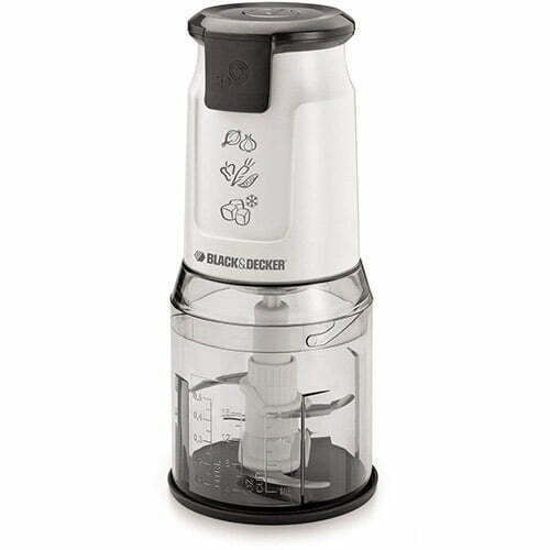 Black Decker Vertical Dual Blade Chopper Mincer and Ice Crusher