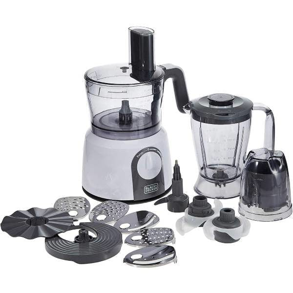 Black+Decker 1000W 32 Functions 5-in-1 Food Processor - White - FX1075-B5 6