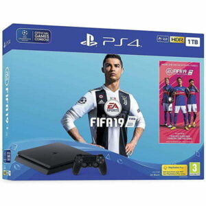 سوني بلايستيشن 4 بسعة 1 تيرابايت مع فيفا 19 7