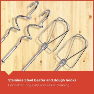 Black+Decker 300w 5 Speed Multifunction Bowl And Stand Mixer White - M700B5 10