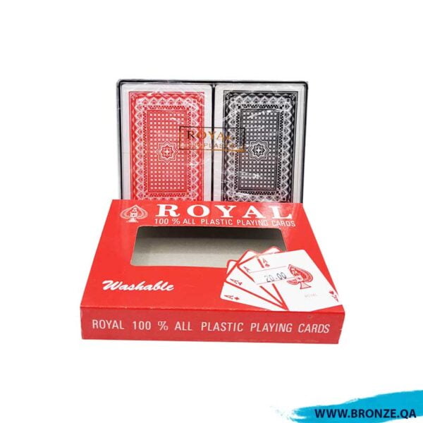 2 pcs plastic playing cards 1