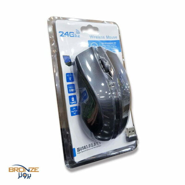 Wireless Mouse 24Ghz Black 1