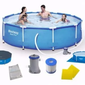 round frame pool