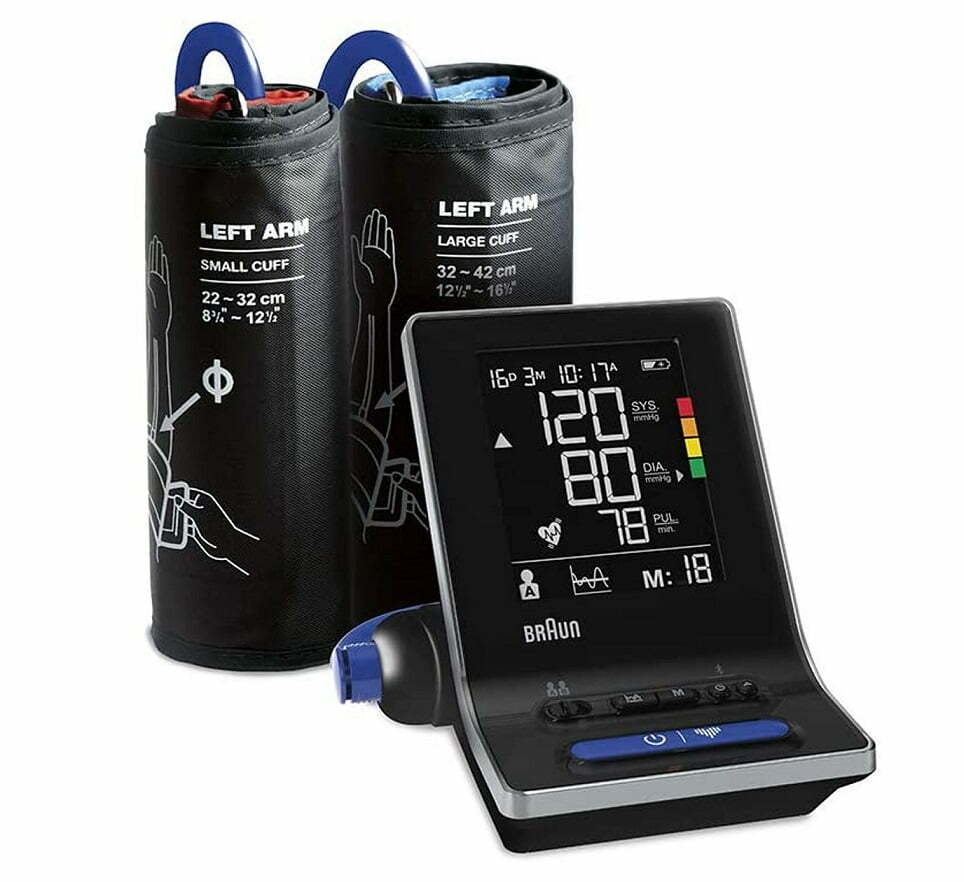 Bronze Upper Arm Blood Pressure Monitor