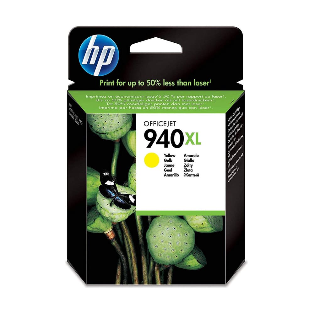 Hp Xl High Yield Yellow Original Ink Cartridge Bronze Qa Online Shopping Qatar