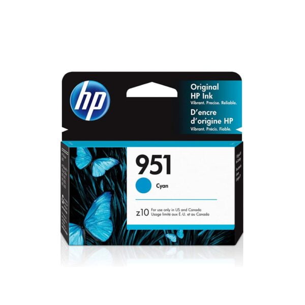 HP 951 Cyan Original Ink Cartridge, CN050AN