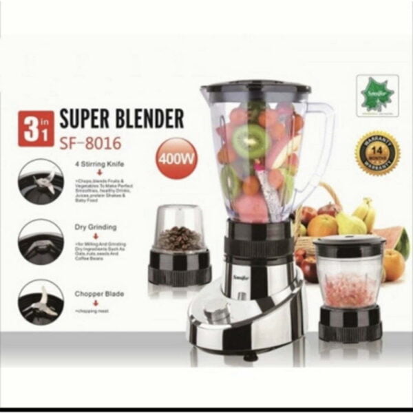 Sonifer Super Blender Mixer Model:SF-8016 9