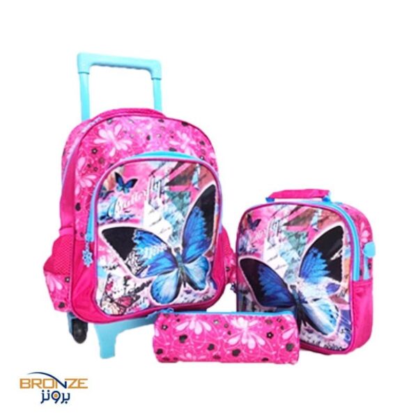 School Bag size 14" with lunch bag and pencil case » Bronze.qa Online Shopping Qatar