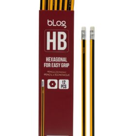 HB Hexagonal Pencils with Eraser – 12 Pieces 7 أقلام رصاص