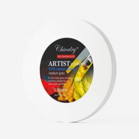 Round Artist Canvas – 100% Cotton 2 قماش رسم دائري